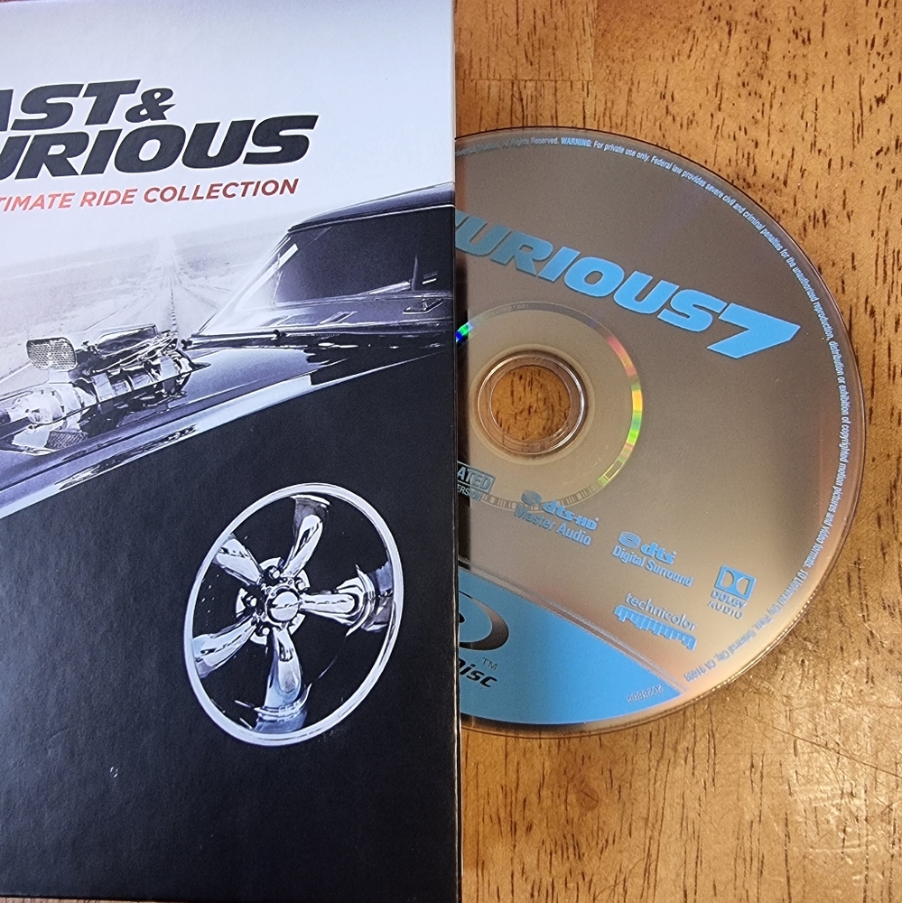 Fast & Furious The Ultimate Ride Collection 8 Disc Boxed Set DVD - Picture 14 of 16